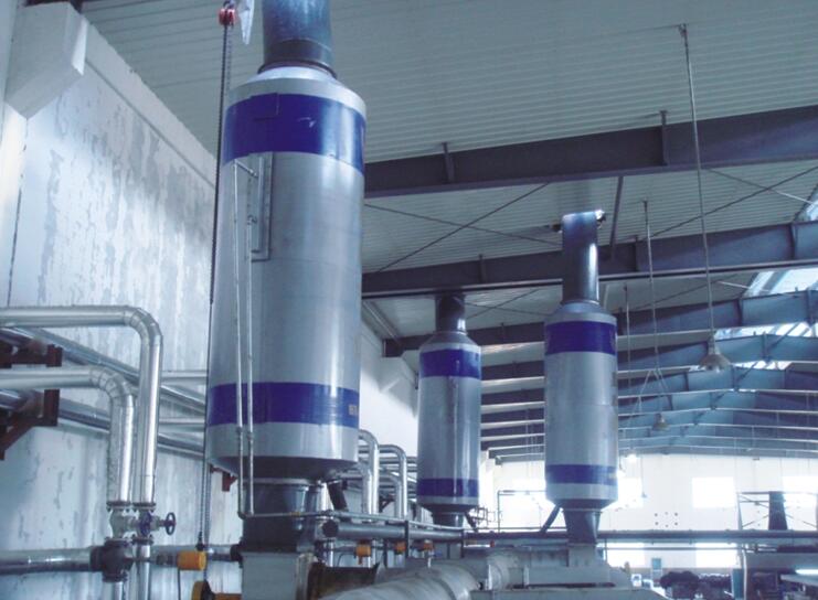 格林兰集团20000m³/h×4定型机废气处理工程