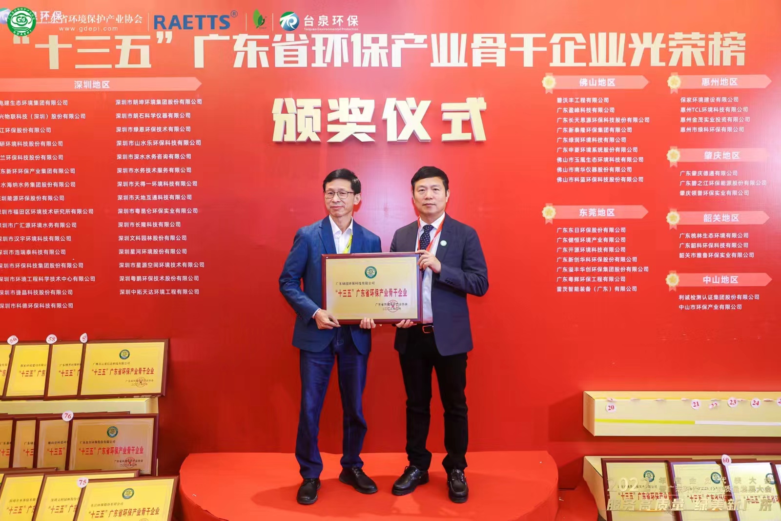 喜讯｜热烈庆祝我司获评“十三五”广东省环保产业骨干企业